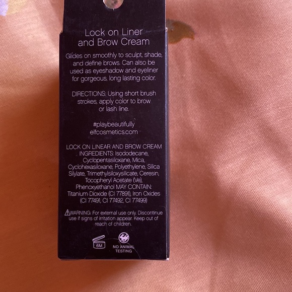 Elf Lock-on Liner and Brow Cream Light Brown - Picture 2 of 2